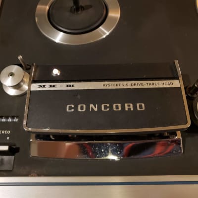 Concord Mark III Reel to Reel Tape Recorder, 1969