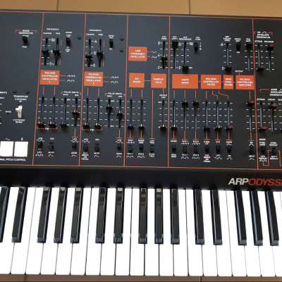 Korg ARP Odyssey FS Rev3 37-Key Duophonic Analog Synthesizer 2017 - Present - Black/Orange