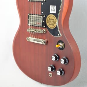 Used Epiphone Vintage Worn Cherry SG G-400 Electric Guitar
