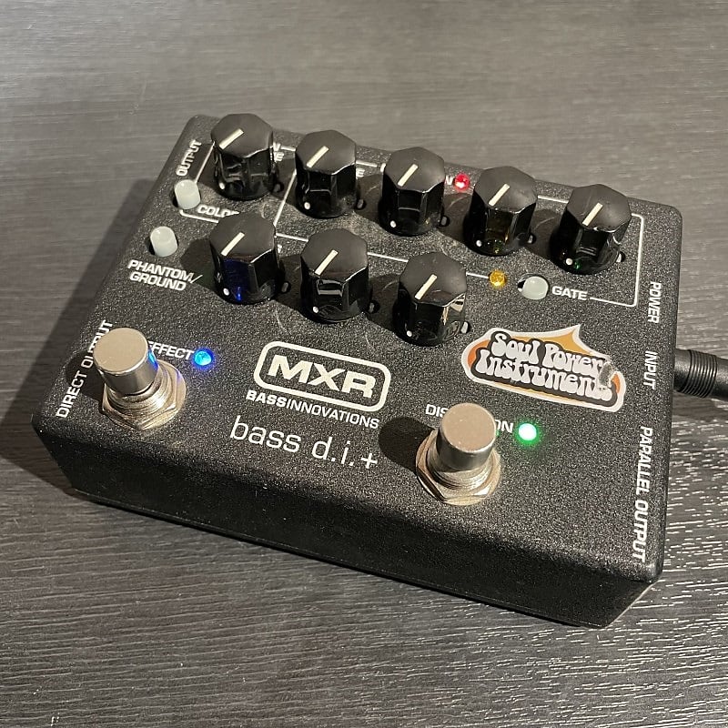 MXR [USED] M80 bass d.i. + Soul Power Instruments Mod.