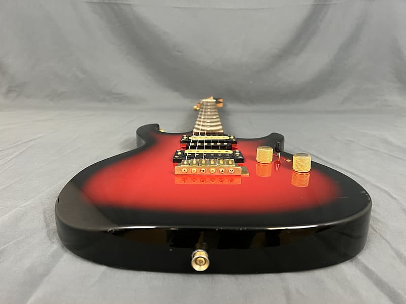 Anboy Electric Guitar Red Burst Fujigen! MIJ! | Reverb