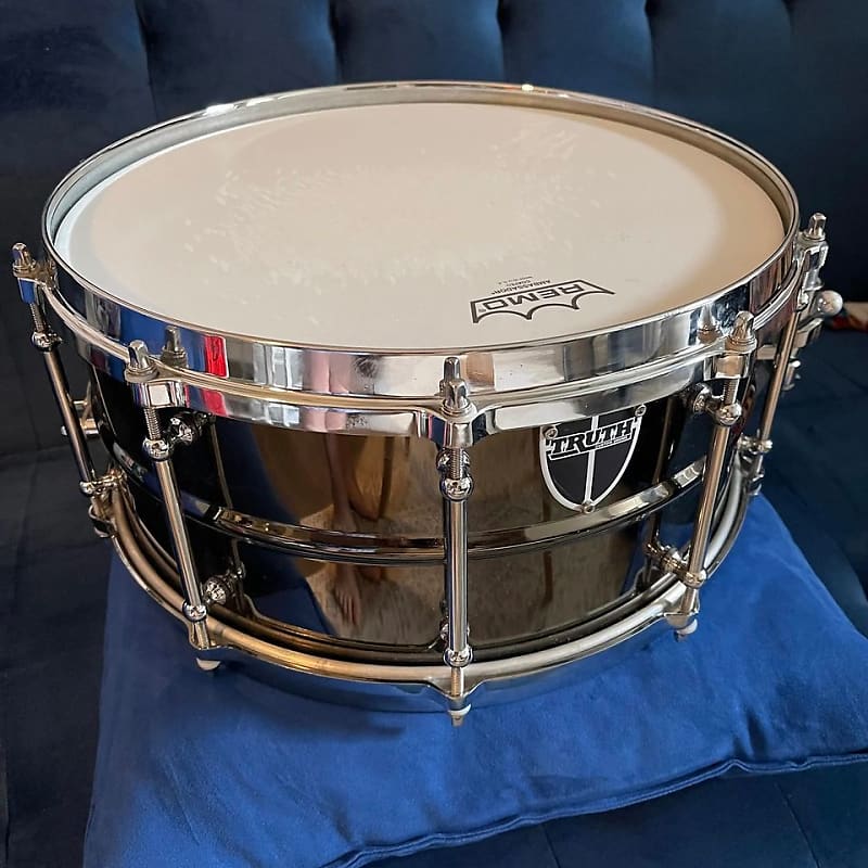 Truth Custom Drums Brass snare 6.5x14 Reverb