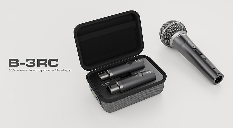 NuX B-3RC Wireless Rechargeable Handheld Microphone System 2024 - New! image 1