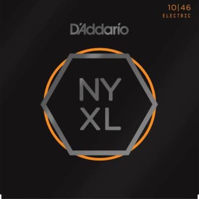 D'Addario NYXL Electric Guitar Strings (Light) (10-46) image 1