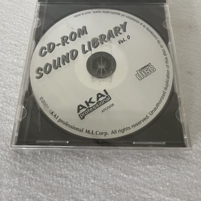 Akai CD-Rom Sound Library Vol. 0 2001