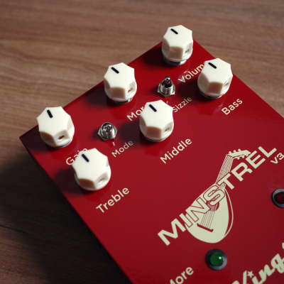 Kingsley Minstrel V3 Tube Overdrive  2023 - Latest version with "more" footswitch and updated gain modes image 4