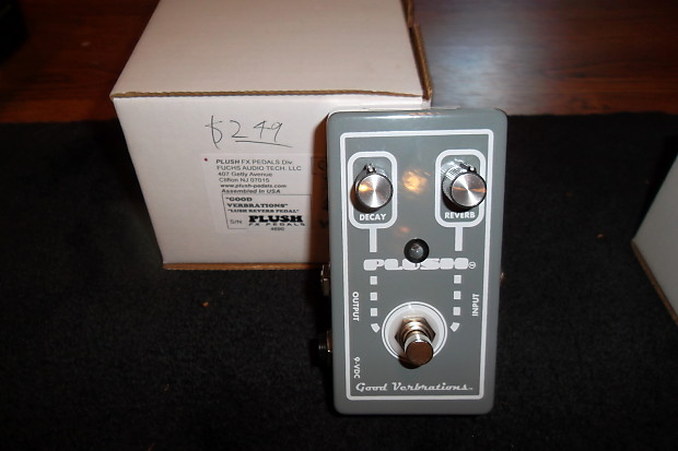 FUCHS Plush Good Verbrations リバーブ Fuchs Plush Good Verbrations Reverb Pedal | zZounds