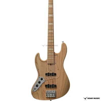 Bacchus WOODLINE417/M-LH - NA/OIL Left-handed bass | Reverb Australia