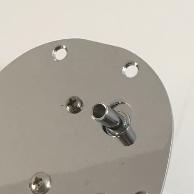 Light NOS Relic Vintage Spec Tremolo Bridge Tail Piece for Fender Jazz Jaguar Style Bridge + Mounts image 4