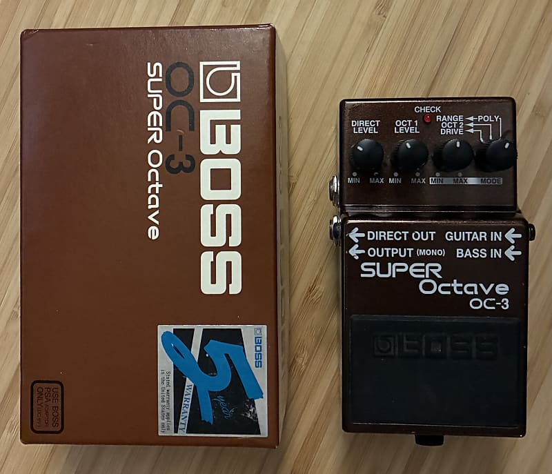 Boss OC-3 Super Octave | Reverb