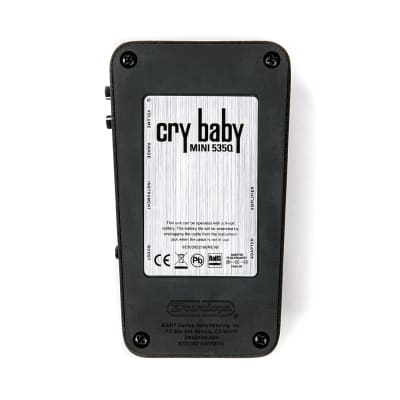Dunlop CBM535Q Cry Baby Mini Wah Guitar Effects Pedal image 8