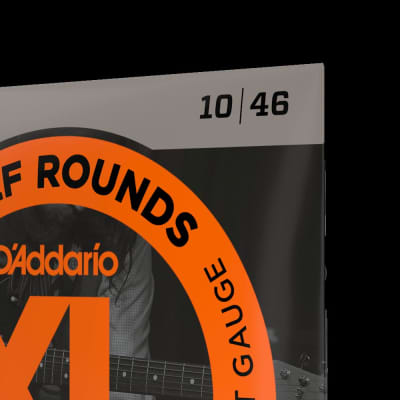D'Addario EHR310 Half Round Electric Guitar Strings, Regular Light, 10-46 image 4