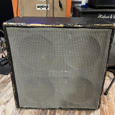 Unknown 4x12 speaker cabinet 1980s - Grey for sale