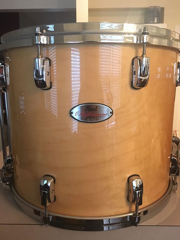 Pearl Reference Series 5-piece Aged Natural Gloss w/ cases & some hardware