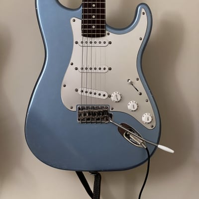 MJT Stratocaster body VTS 2023 - Ice Blue Metallic (nitrocellulose) light relic image 1