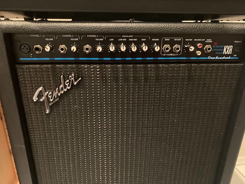 Fender Fender KXR 100 keyboard amplifier 1990s black Reverb Canada