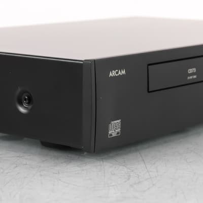 Arcam CD73 CD Player; CD-73T; TEXT; Black (No Remote) image 2