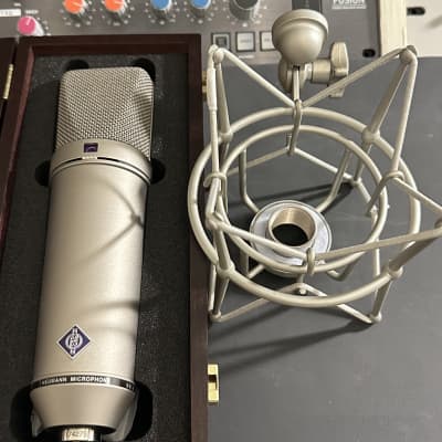 Neumann U 87 Ai Large Diaphragm Multipattern Condenser Microphone 1986 - Present - Nickel image 1