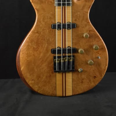 Moonstone Eclipse Deluxe 4-String Bass Natural image 1