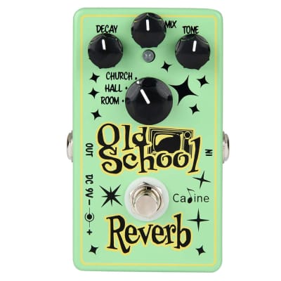 CALINE CP-512 OLD SCHOOL 3 MODE Room Hall Church Reverb Pedal for sale