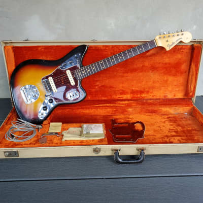 1963 Fender Jaguar Electric Guitar with Original Case image 1
