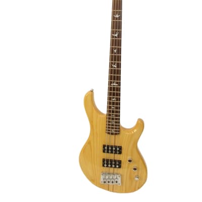 PRS SE Kingfisher Bass Guitar, Natural Ash for sale
