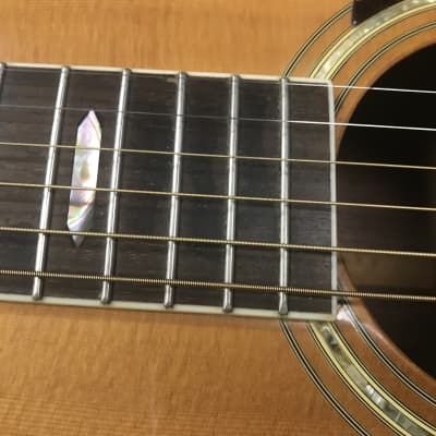 Sigma DR-41 Natural finish made in Japan 1983 dreadnought acoustic guitar in very good condition with hard case . image 13