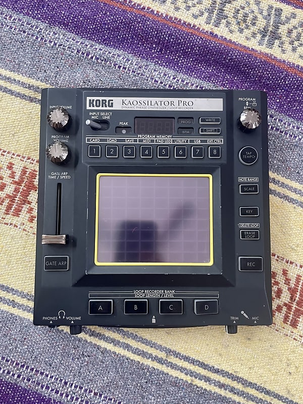 Korg Kaossilator Pro Black 2000s | Reverb