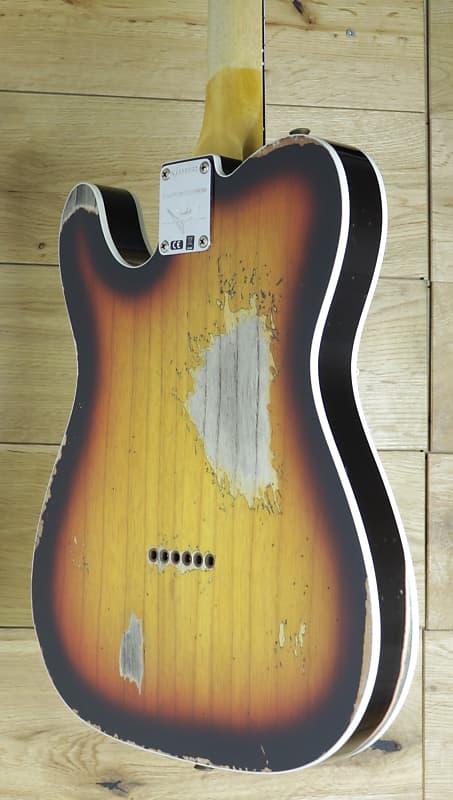 Fender Custom Shop 65 Tele Custom Heavy Relic, Chocolate 3
