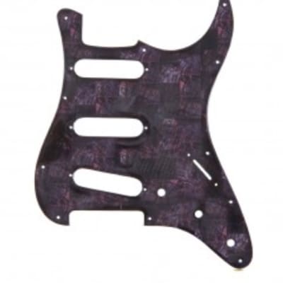 Fender Stratocaster Q-Parts Purple Abalone Shell Pickguard image 1