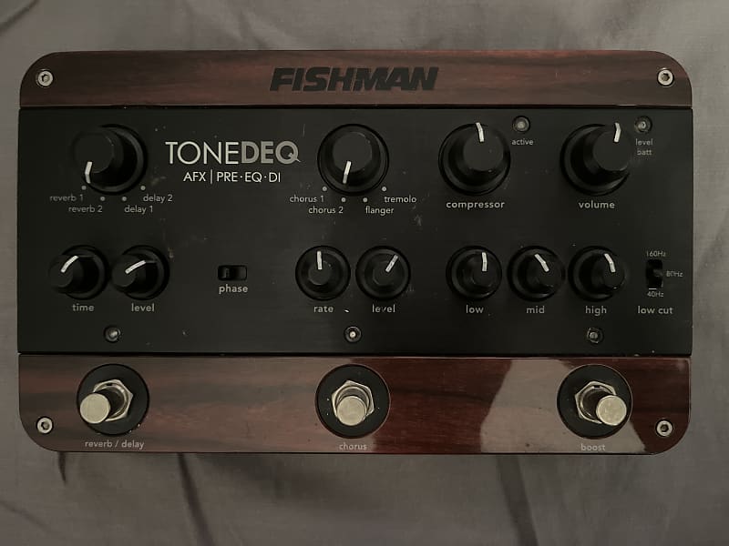 Fishman ToneDeq AFX Preamp EQ and DI with Dual Effects 2010s