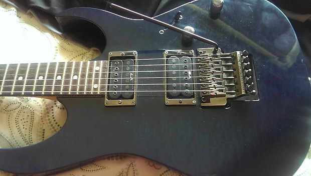 Ibanez RG520 QSTB Japan 2000 Trans Blue