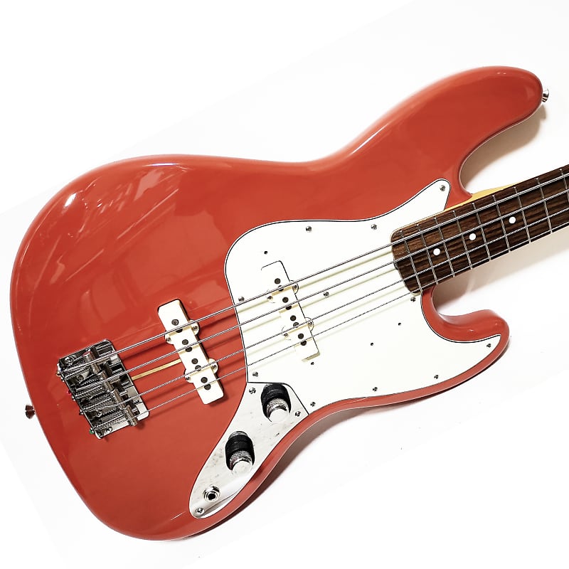 Fender TOMOMI Jazz Bass Clear Fiesta-