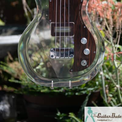 Classic, All Original 1969 Ampeg Dan Armstrong Lucite (Plexiglass) Bass - Made in the USA image 2