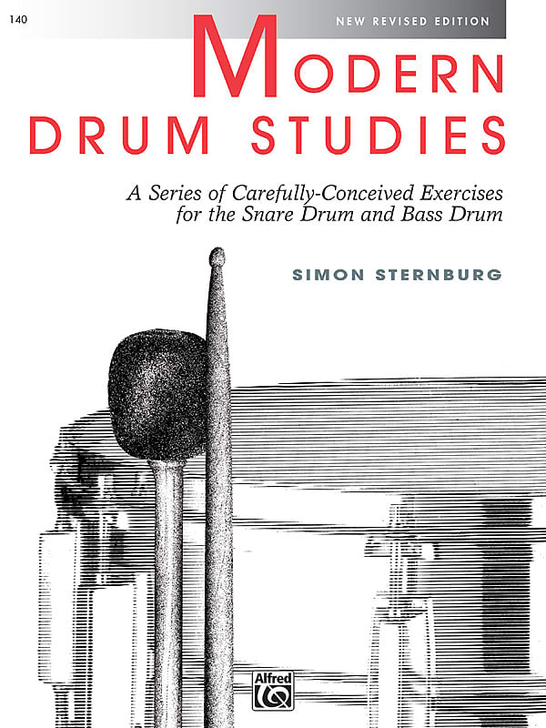 Modern Drum Studies (Revised) - by Simon Sternburg - 00-140 image 1