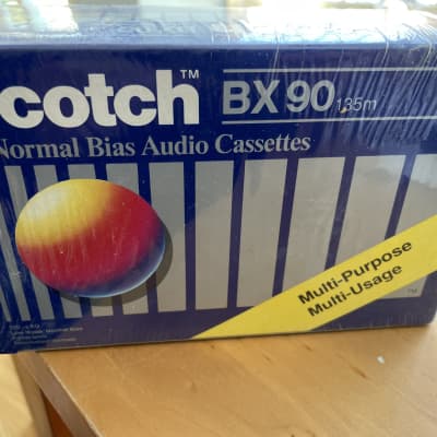 Scotch BX90 135m audio cassette 1980s