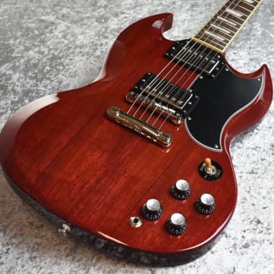 日本製 美品 Tokai SG-136 CH Cherry 2019 Tokai] SG136 Cherry Red Made in Japan SG Type Solid Body