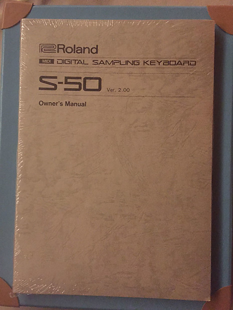Roland S-50 Owner's Manual image 1