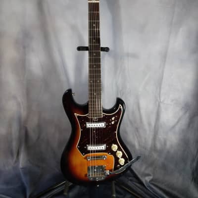Sakai Vintage "Recco" Solid Body Electric Guitar  1960s Red Burst for sale