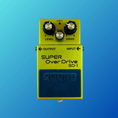 BOSS Limited Edition 50th Anniversary SD-1 Super Overdrive Pedal