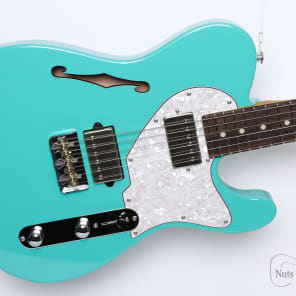 Suhr Alt T Pro - Seafoam Green with Pearl Guard / Rosewood with Suhr Gig Bag    Signed by John Suhr image 1