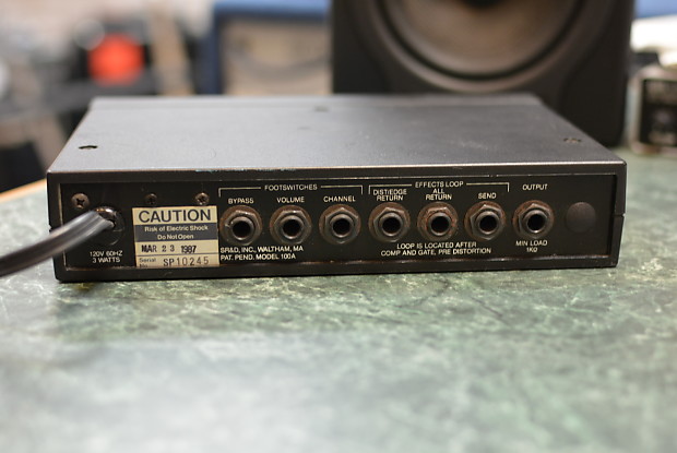 Rockman SUSTAINOR Model 100 GUITAR Preamp 1985 TOM Scholz