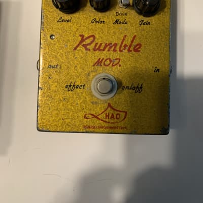 Hao Rumble O.D.S Dumble Style Boutique Overdrive | Reverb