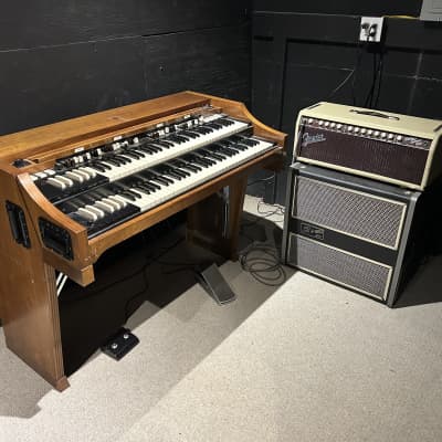 Hammond A 100 - Chopped w/ road case and 860 Leslie image 2