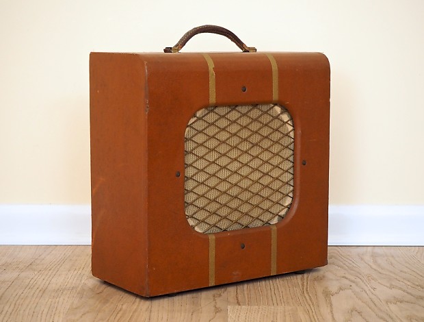 1952 Montgomery Ward Standard Model Vintage Tube Amp Reverb Portugal