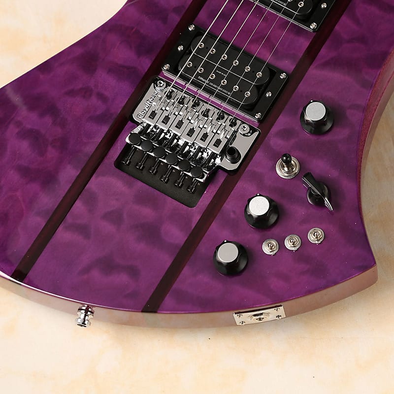 B.C. Rich Mockingbird Legacy ST with Floyd Rose 2020 Trans Purple | Reverb