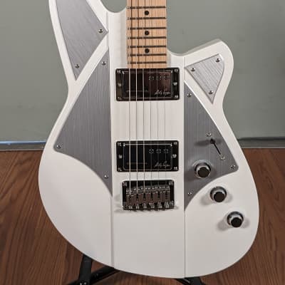 Reverend Billy Corgan Terz - Satin Pearl White | Reverb