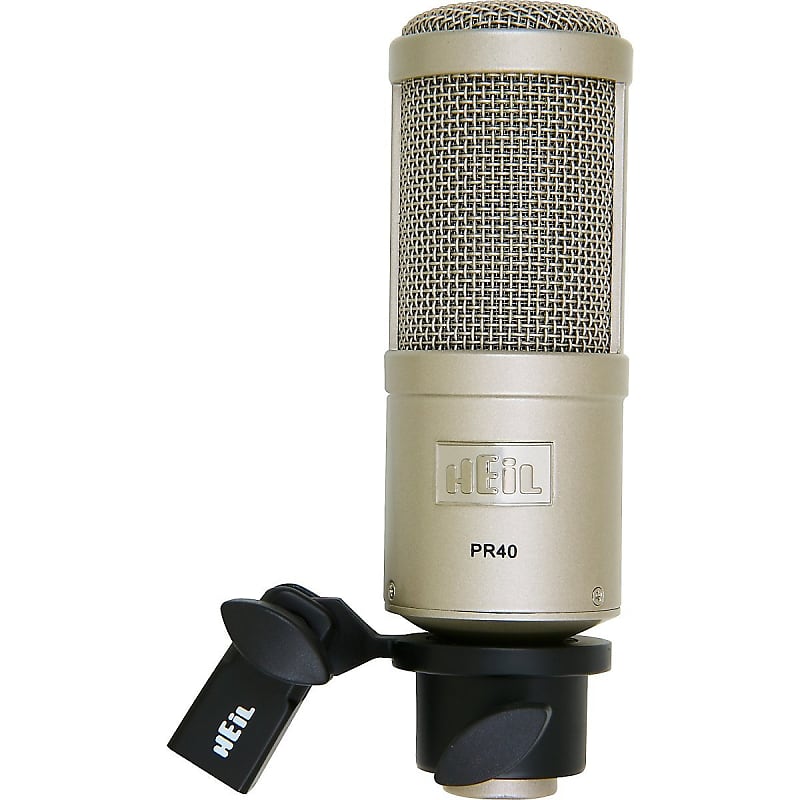 Heil Sound PR40 Dynamic Professional Broadcast/Instrument Microphone  2-Day Delivery image 1