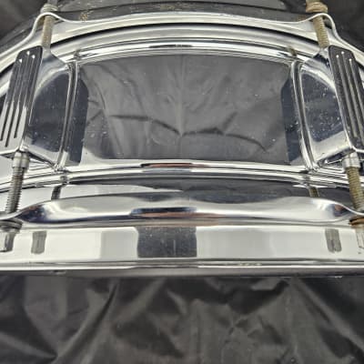 Rogers R380 5.5x14 Snare Drum 1960s-1970s - Chrome image 13