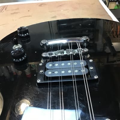 SX / MORTone  SX Single Cut copy converted to octave mandolin image 7